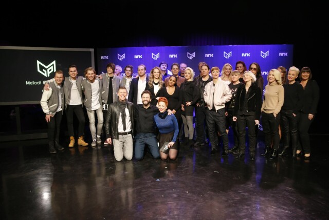 SUPERDUO: Det er Silje (Silya) Nymoen og Kåre Magnus Bergh som skal lede MGP-finalen fra Oslo Spektrum i 2016. Her er de sammen med årets MGP-general Jan Fredrik Karlsen og årets artister. Foto: NTB scanpix SUPERDUO: Det er Silje (Silya) Nymoen og Kåre Magnus Bergh som skal lede MGP-finalen fra Oslo Spektrum i 2016. Her er de sammen med årets MGP-general Jan Fredrik Karlsen og årets artister. Foto: NTB scanpix
